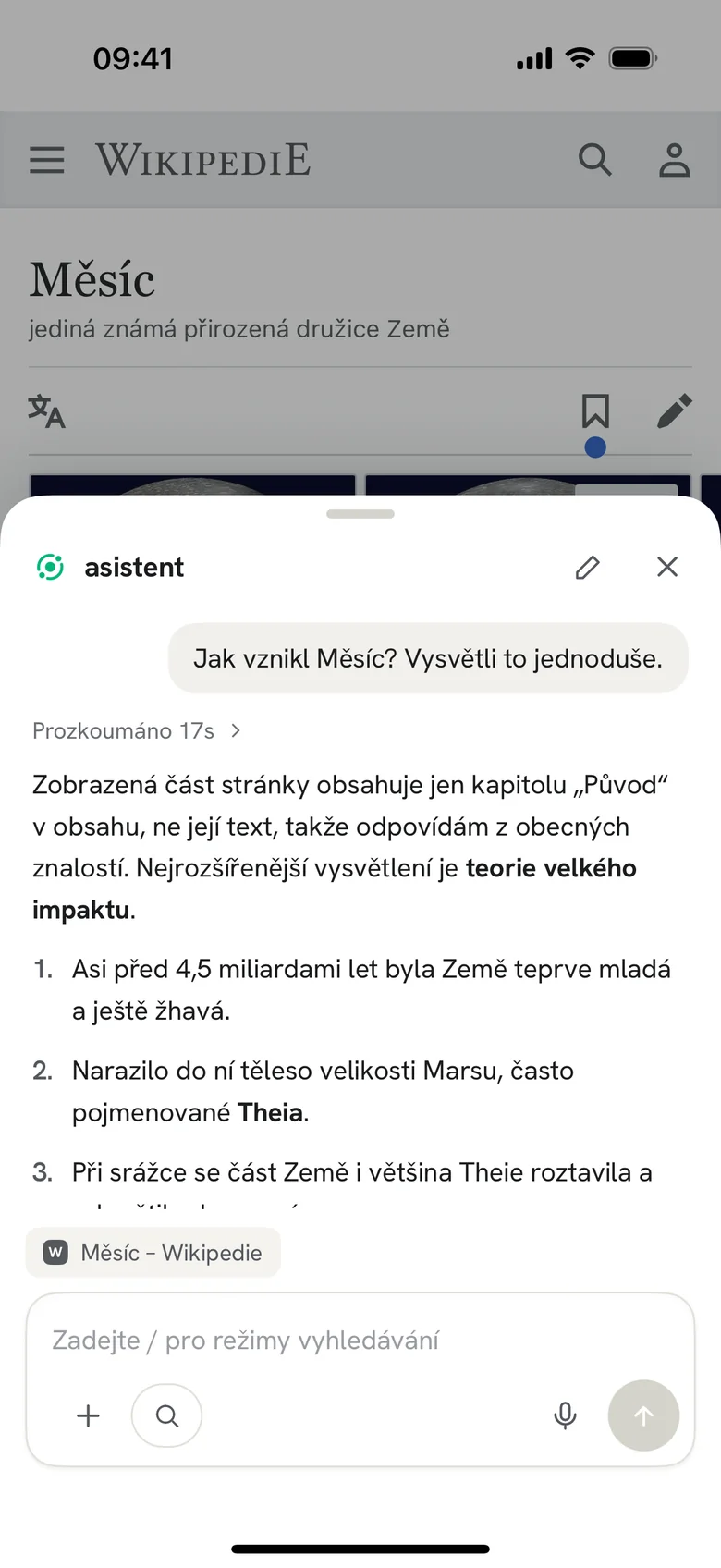 Ptej se na jakoukoli stránku