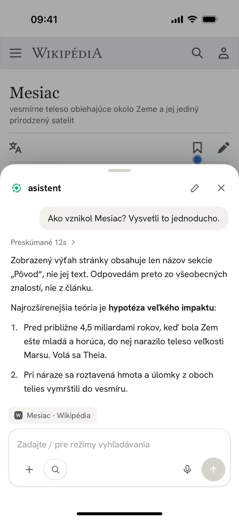 Pýtaj sa na akúkoľvek stránku