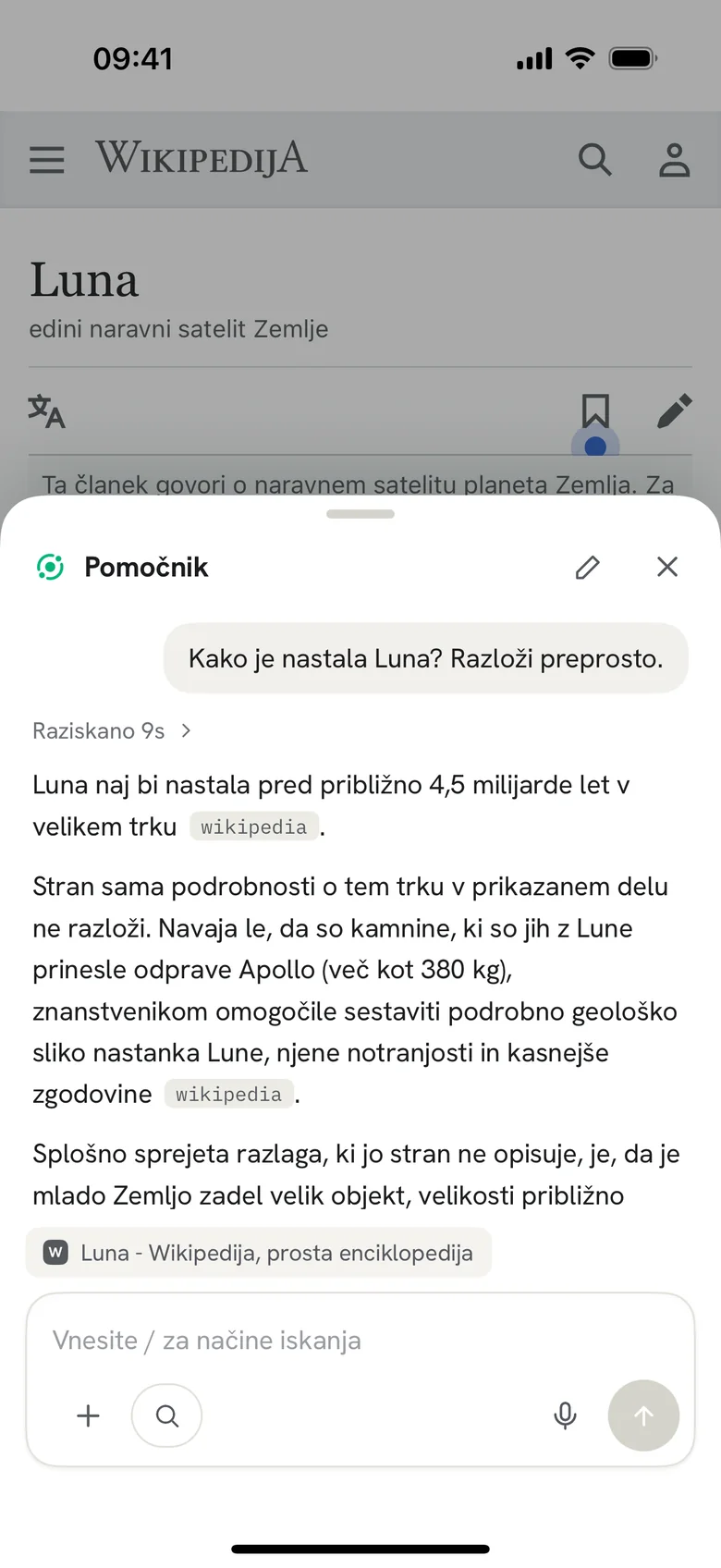 Vprašaj o kateri koli strani